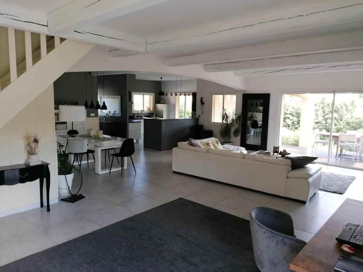 Mas Jasmin Apartment Rochefort-du-Gard Luaran gambar